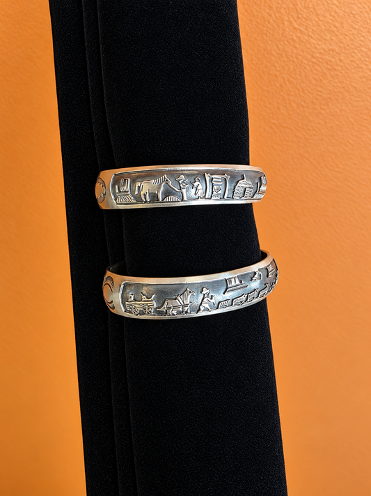 Pueblo Life Storyteller Cuff