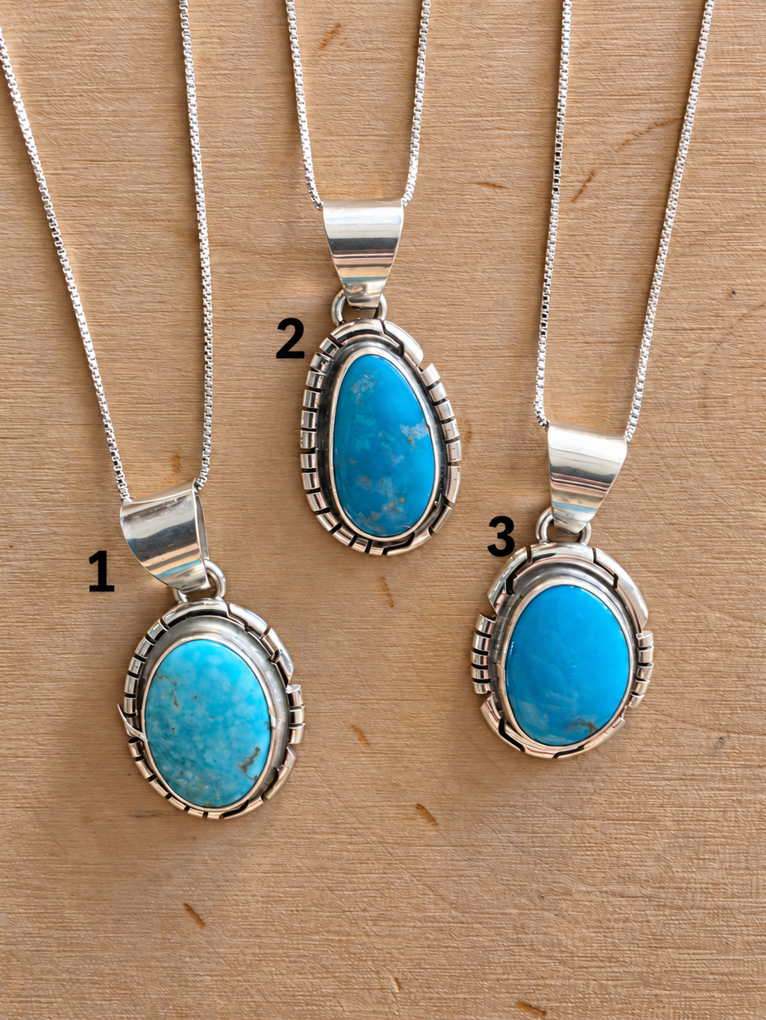 Prairie Sky Turquoise Pendant Necklace