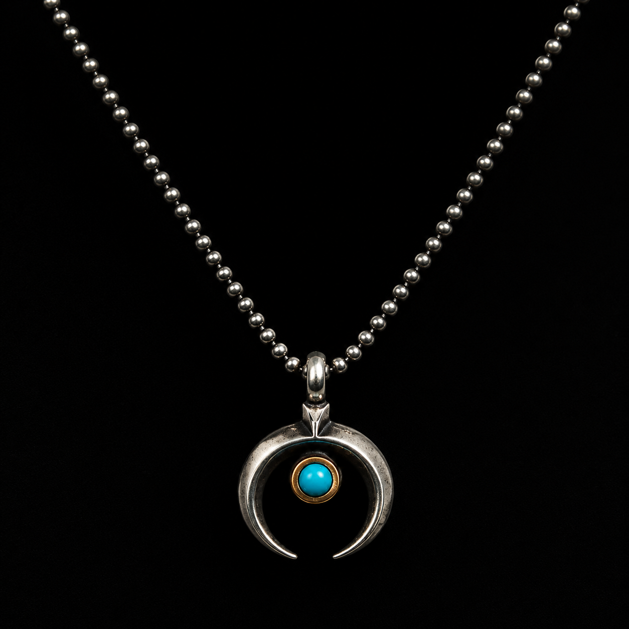 Dennis Hogan Mini Turquoise Naja Necklace