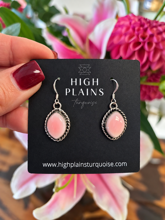 Blush Mesa Drop Earrings