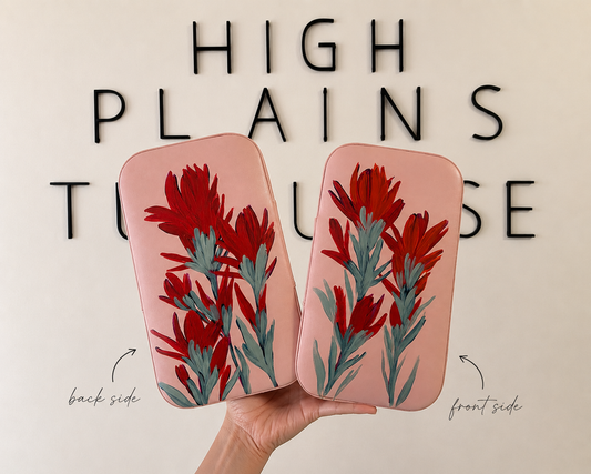One-of-a-Kind Hand Painted Travel Jewelry Box