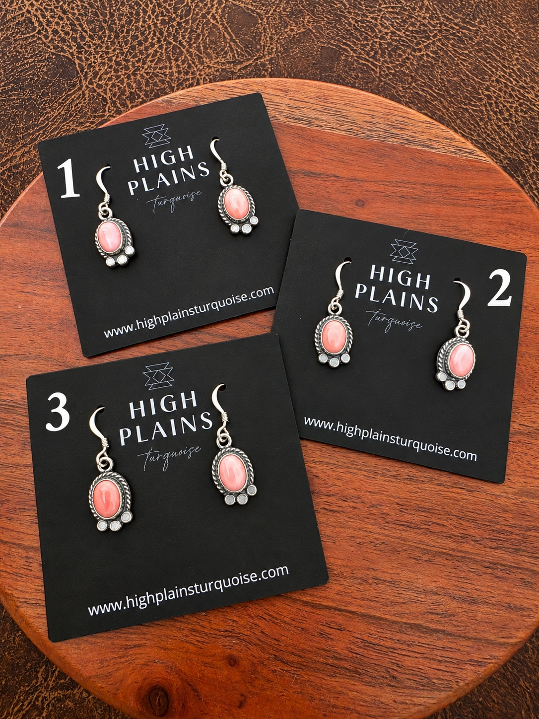 Blush Bloom Pink Conch Earrings