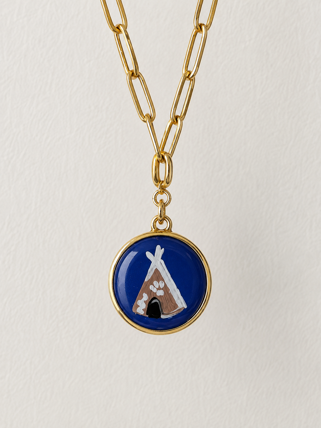 Hand Painted Western Heritage Charm
