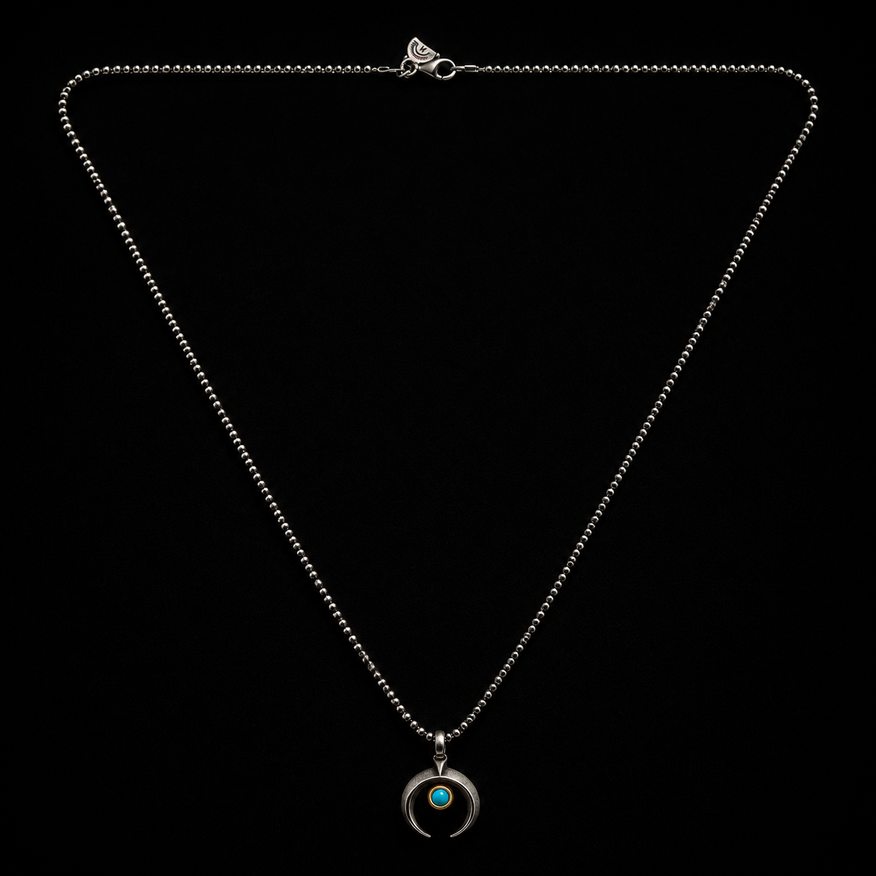 Dennis Hogan Mini Turquoise Naja Necklace