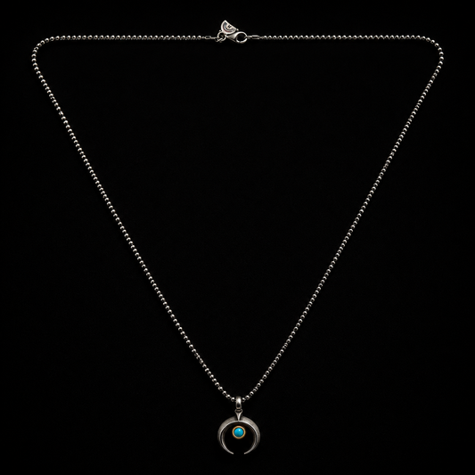 Dennis Hogan Mini Turquoise Naja Necklace