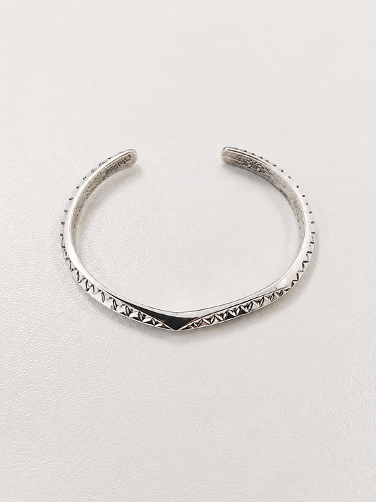 Sterling Silver Tri-Wire Baby Cuff