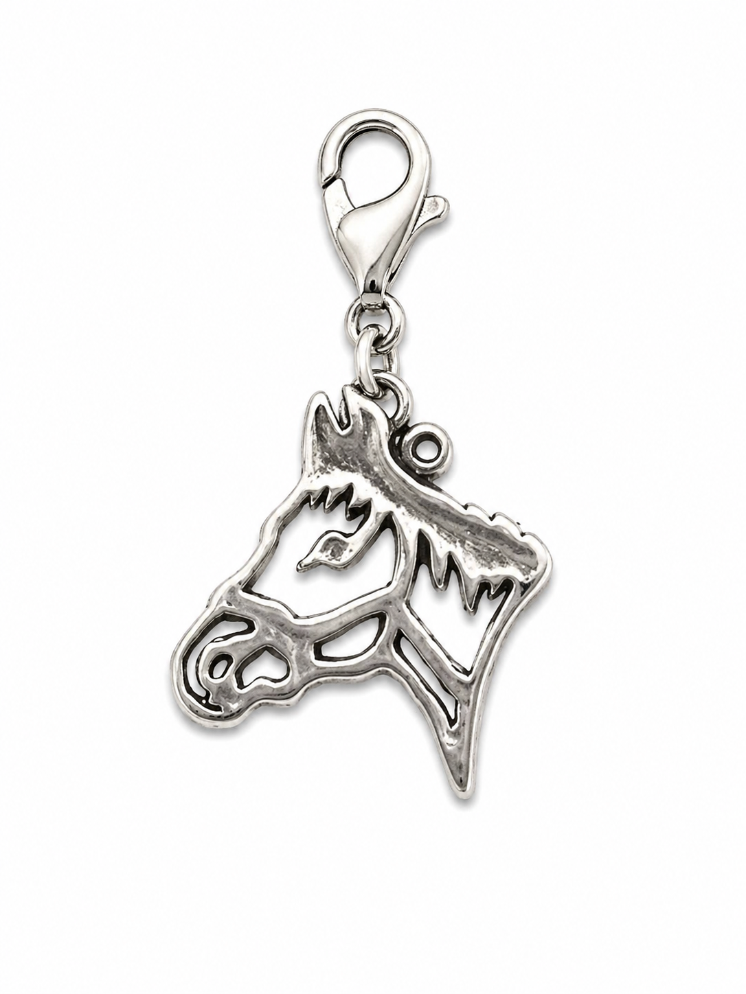 Sterling Silver Horse Head Charm