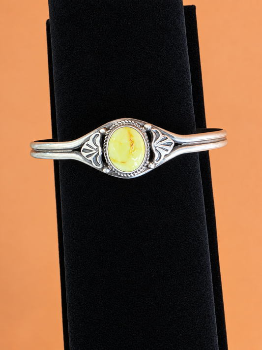 Sunlit Palomino Cuff Bracelet