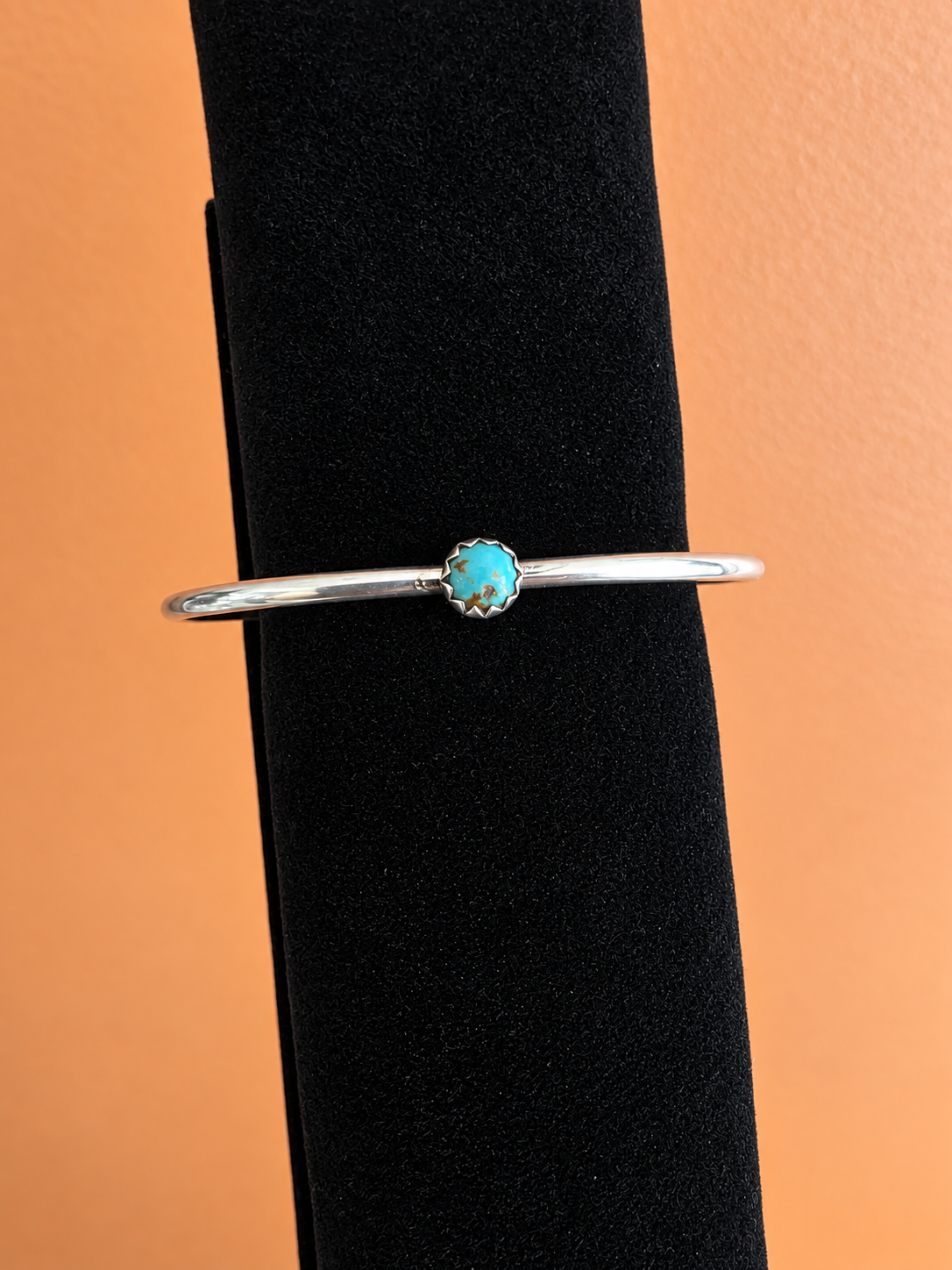 Kingman Turquoise Stacker Cuff Bracelet
