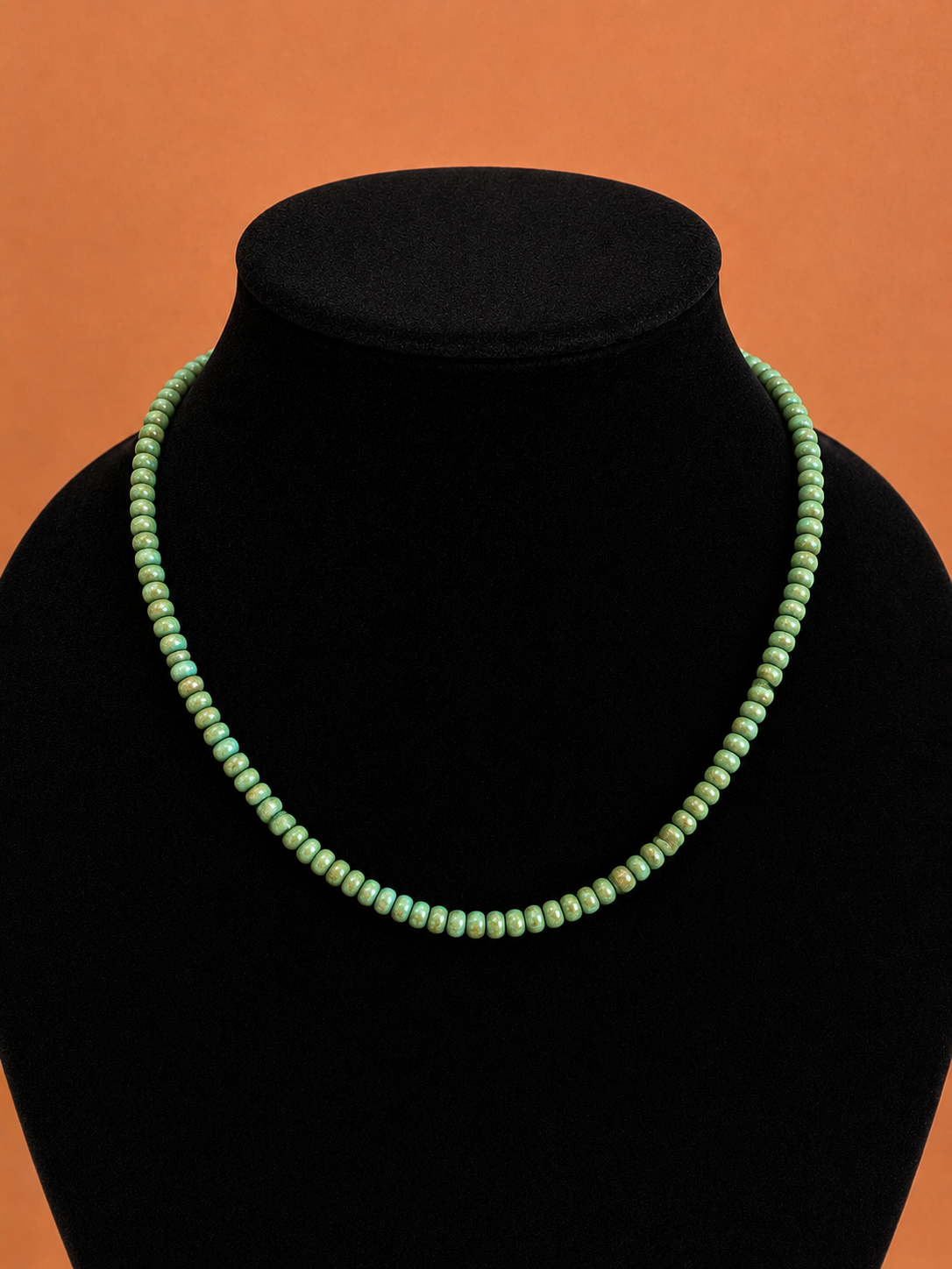 Tyrone Turquoise Beaded Necklace