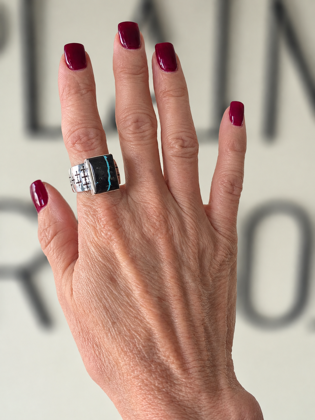 Blackjack Lightning Ring