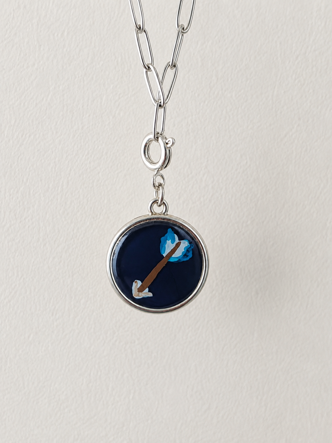 Hand Painted Western Heritage Charm