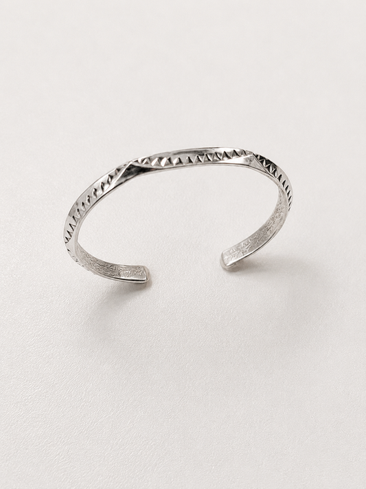 Sterling Silver Tri-Wire Baby Cuff