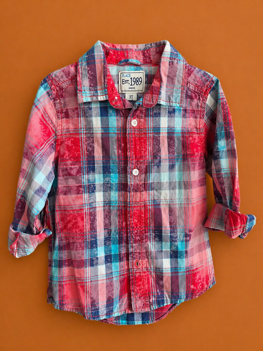 Gypsy Pony Button Up Shirt by Dolly Estelle - 3T