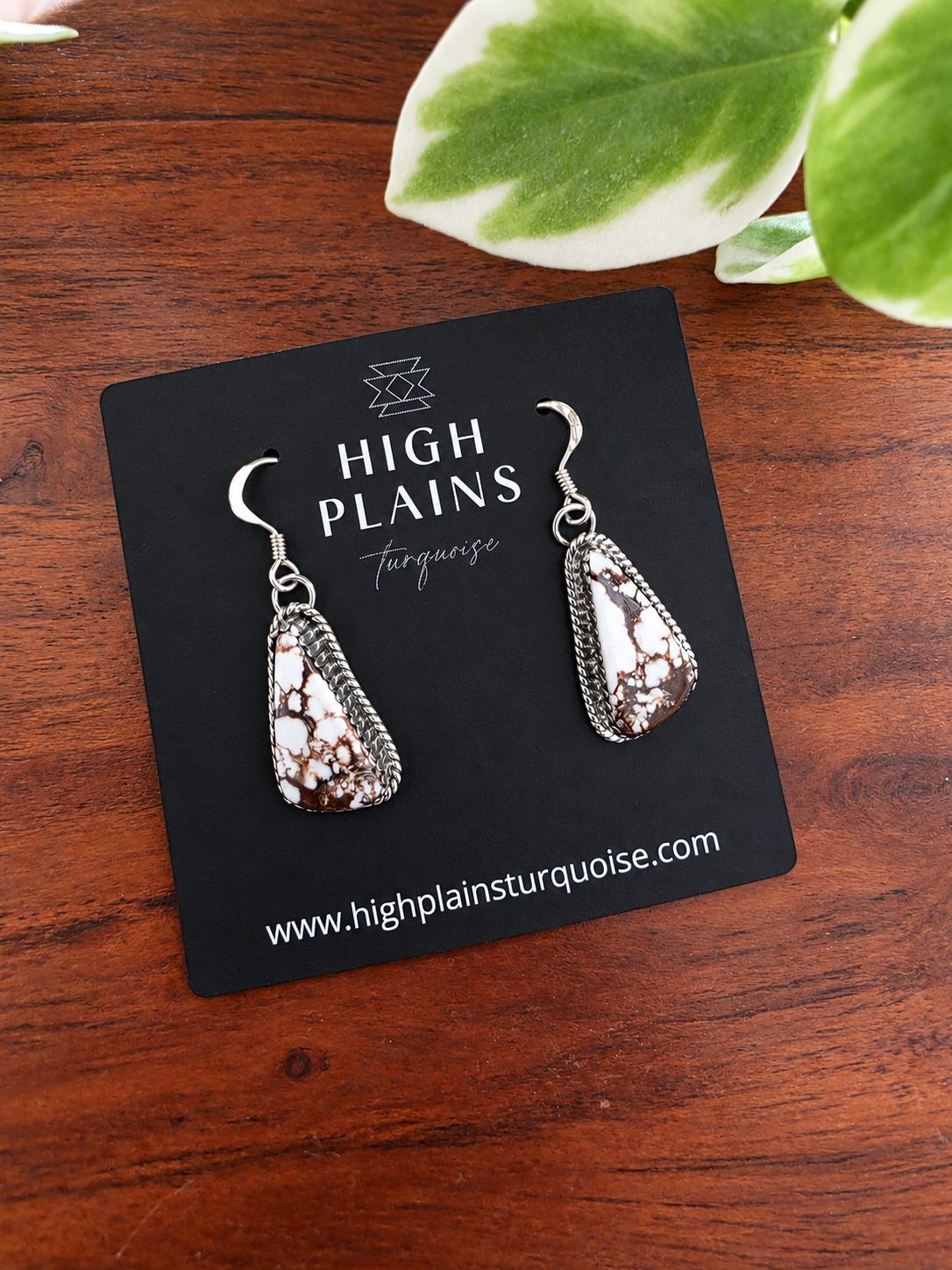 Wild Horse Rope Border Earrings