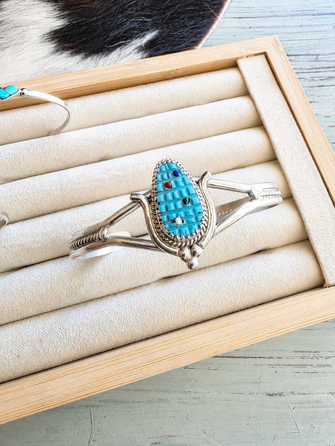 Zuni Corn Cuff Bracelet