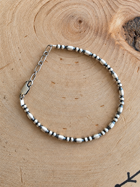 Silver Rhythm Bracelet