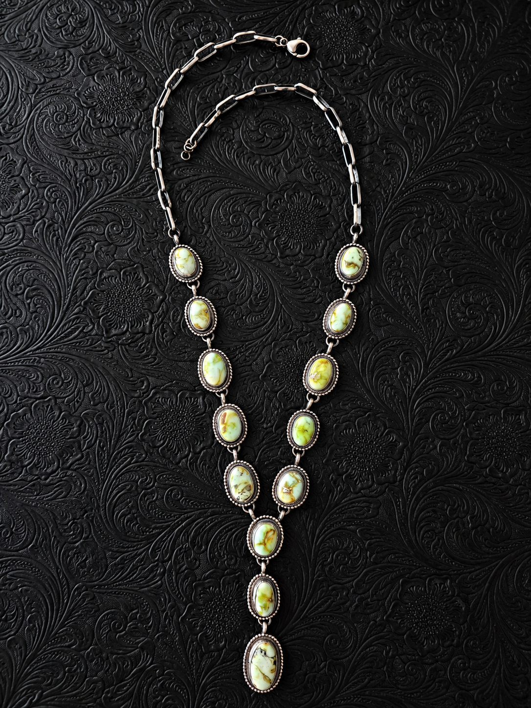Travis Jim Palomino Lariat Necklace