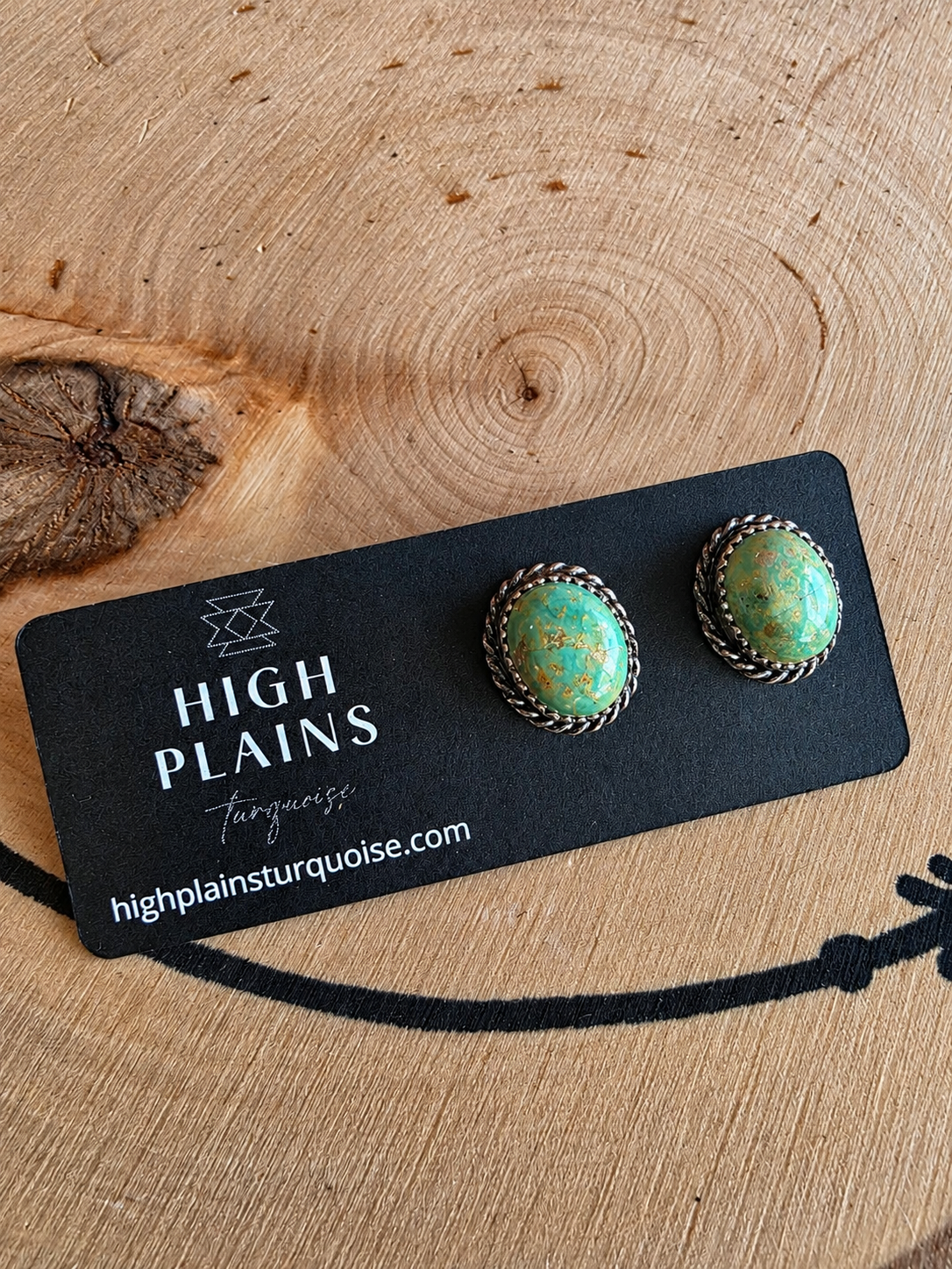 Patagonia Turquoise Stud Earrings