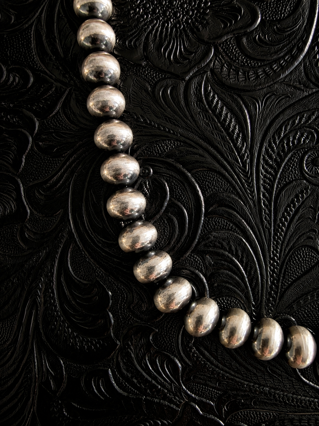 Bryannen Halwood 9.5mm Handmade Navajo Pearls