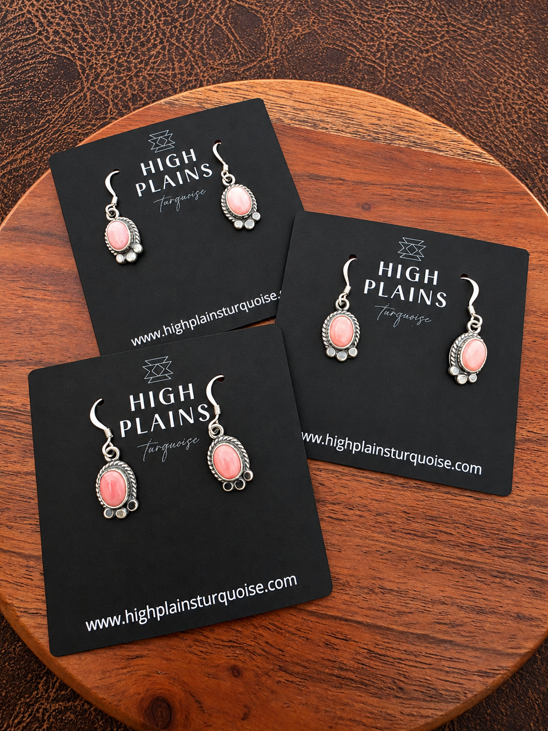 Blush Bloom Pink Conch Earrings