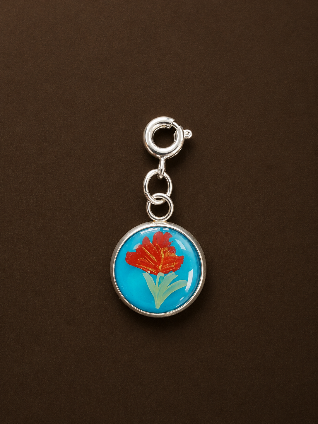 Hand Painted Western Round Charms (Small)