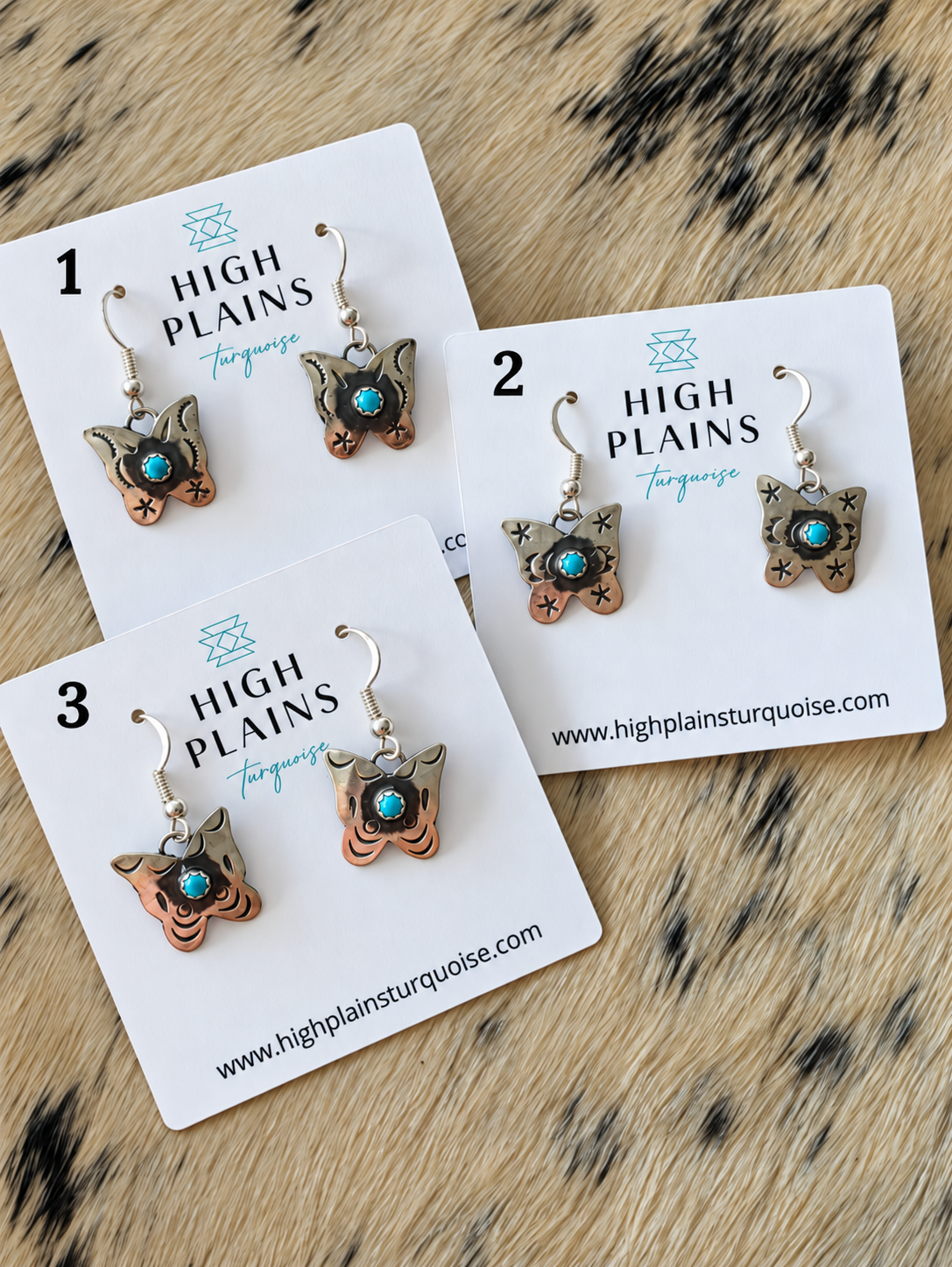 Turquoise Flutter Earrings