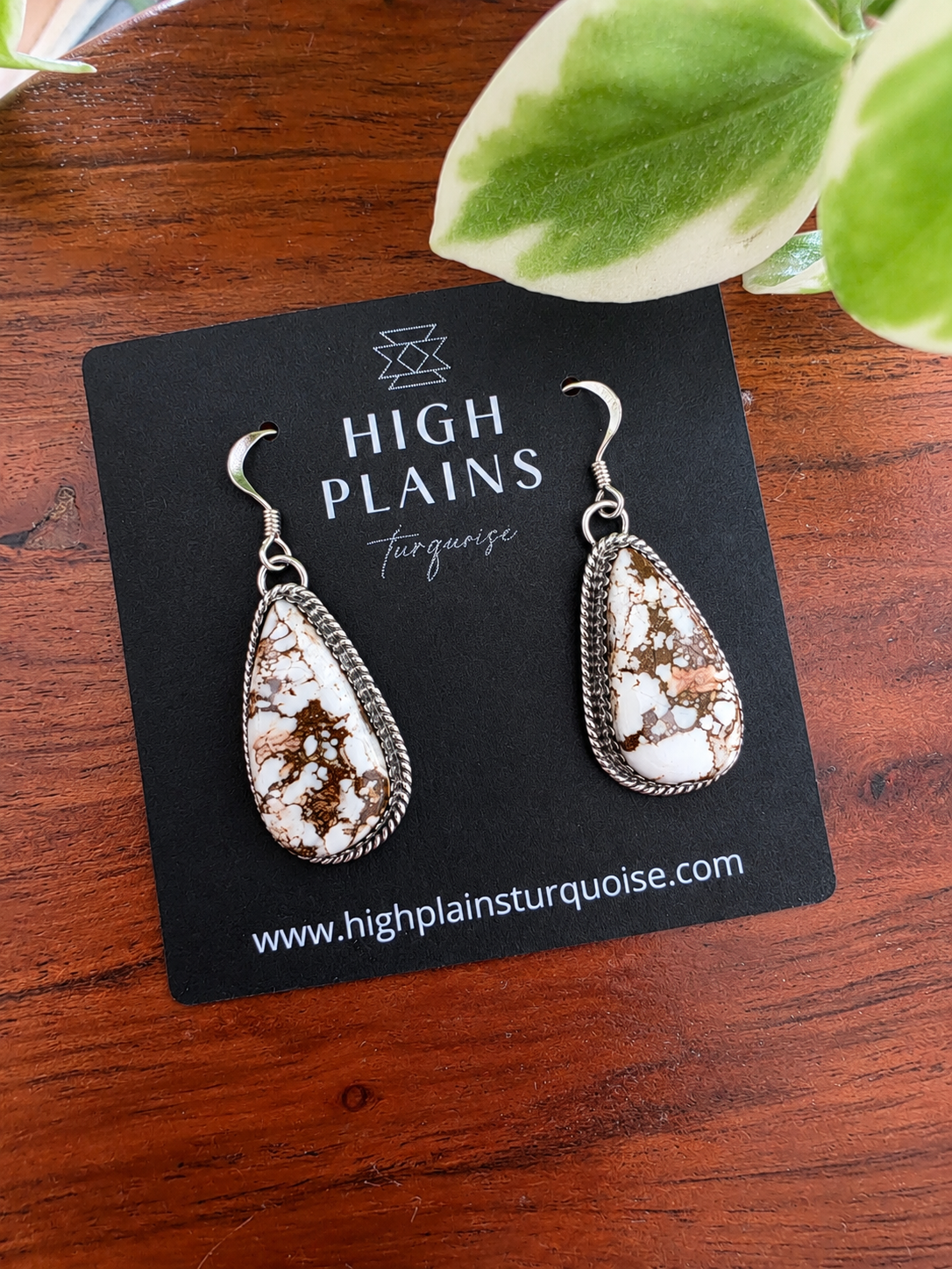 Wild Horse Rope Border Earrings
