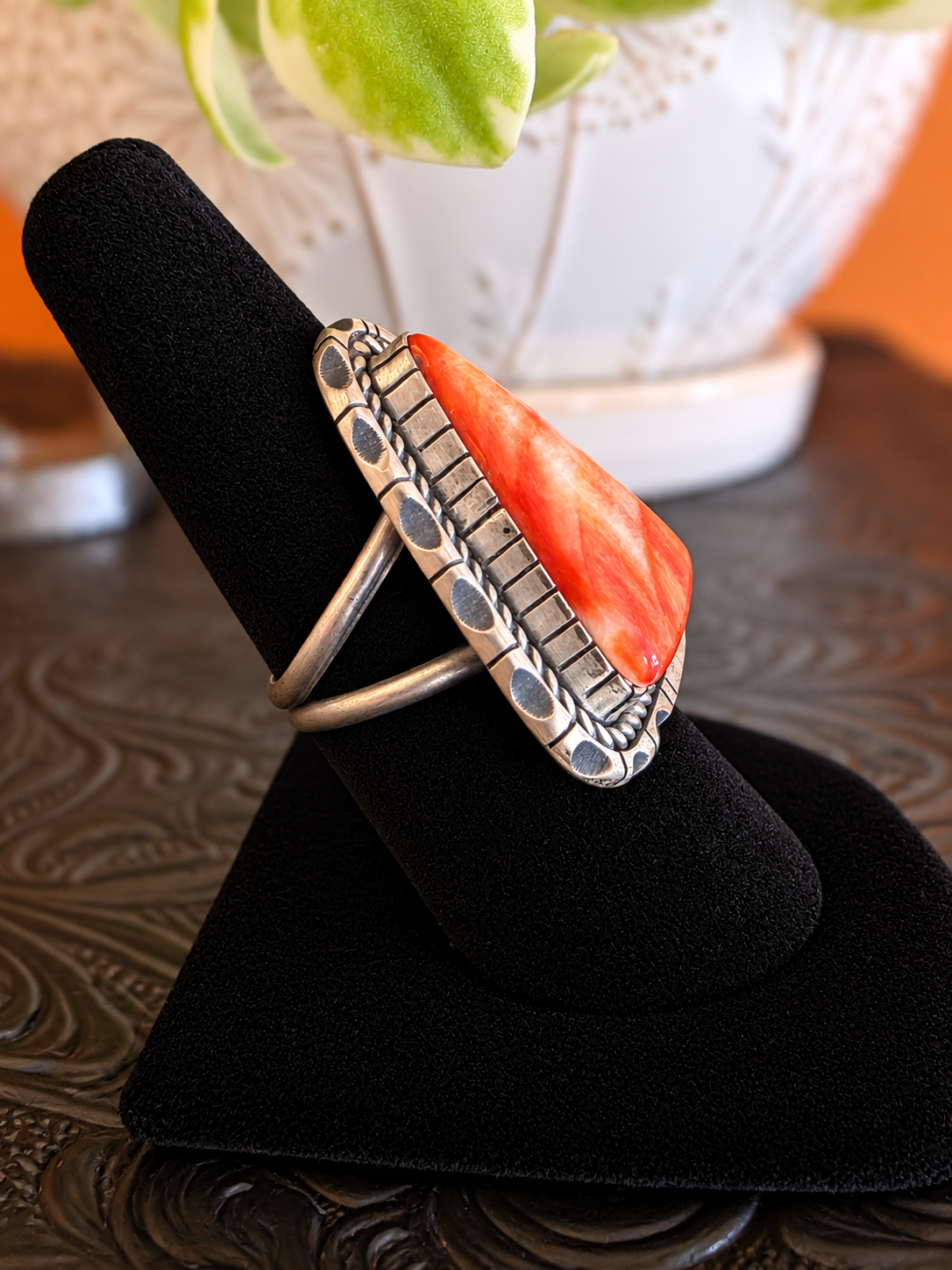Sundown Spiny Statement Ring