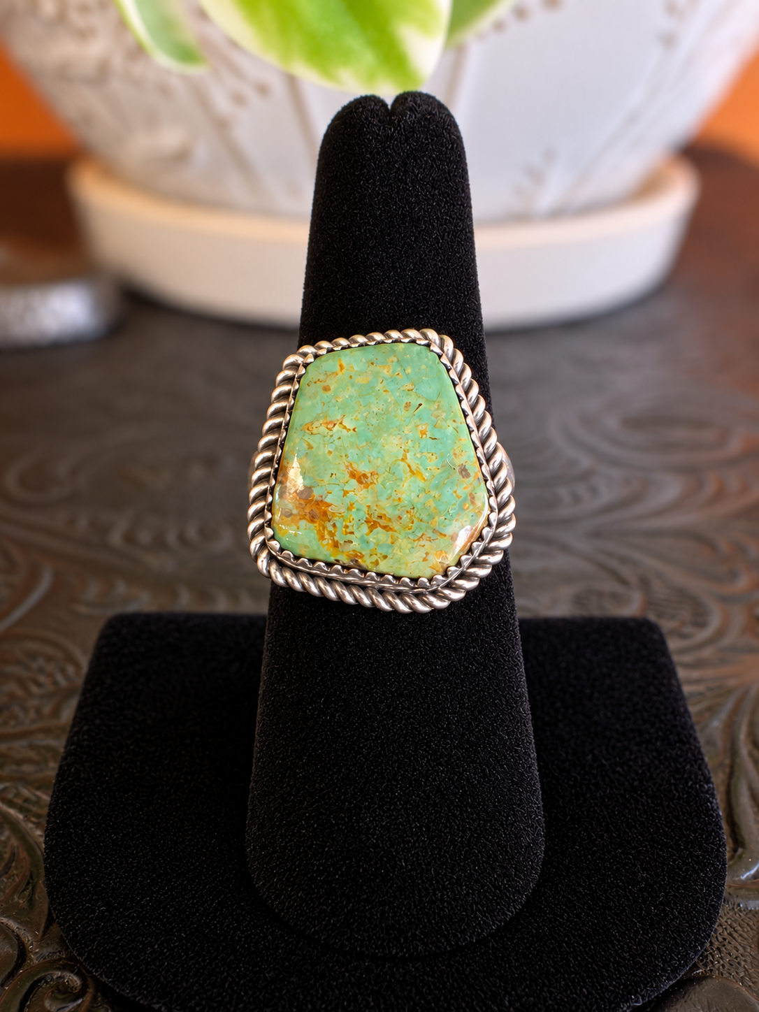 Sagebrush Sky Turquoise Ring