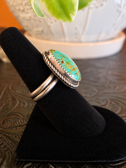 Royston Desert Bloom Turquoise Ring