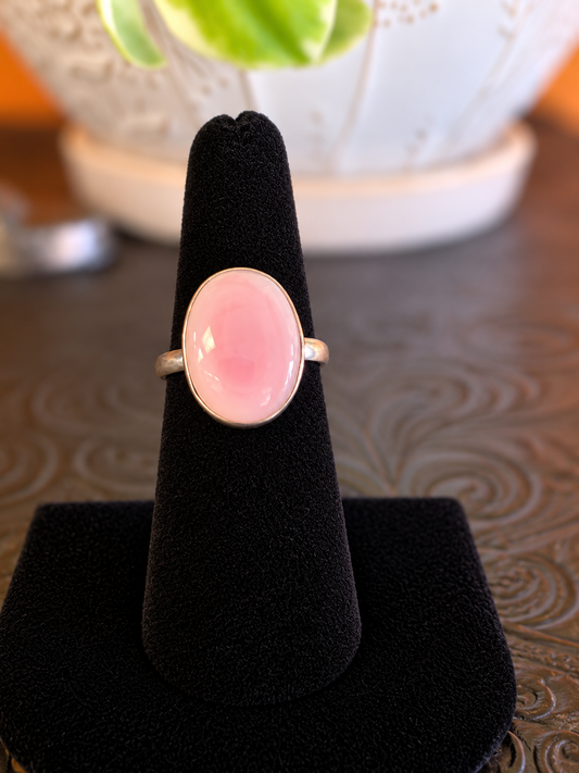 Blushing Pink Conch Prairie Ring
