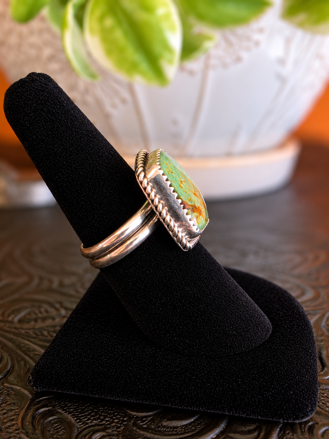 Sagebrush Sky Turquoise Ring