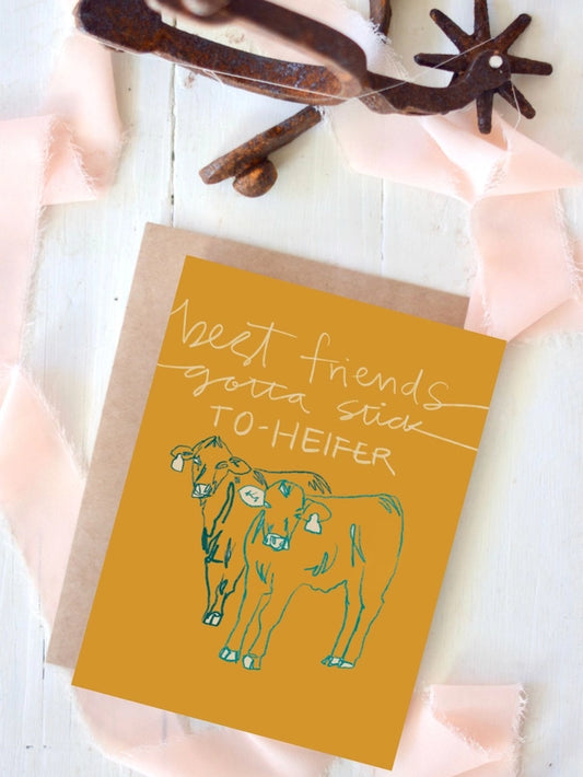 Best Friends "Friendship" Greeting Card