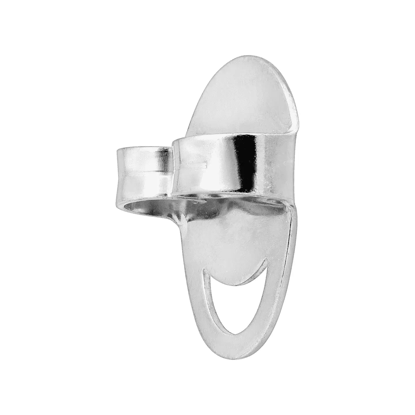 Sterling Silver Happy Backs - 3 pair