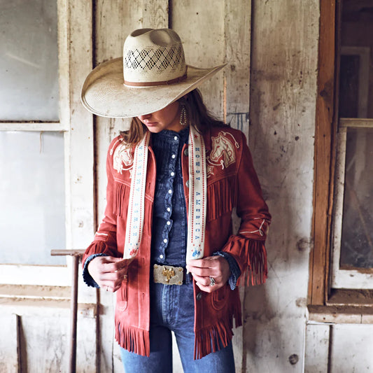 Howdy America Twilly by Fringe Scarves