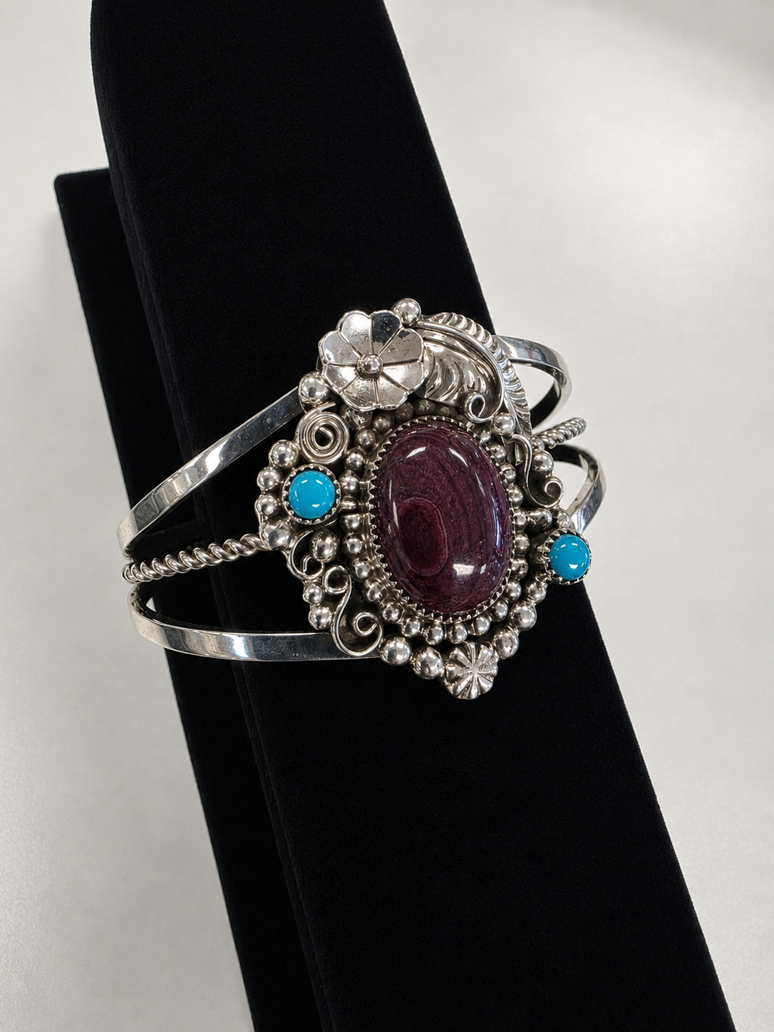 Royal Sage Cuff Bracelet