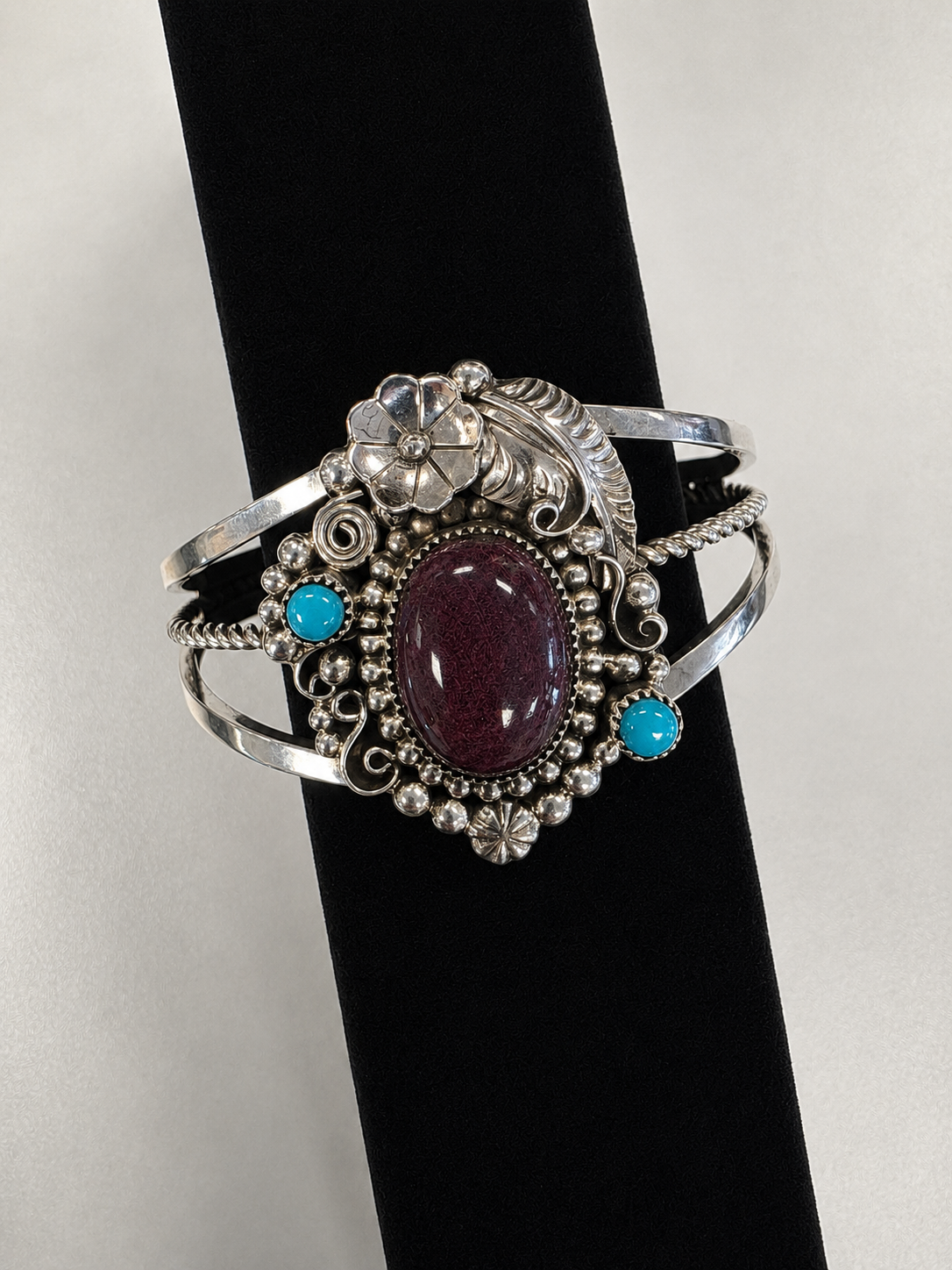 Royal Sage Cuff Bracelet