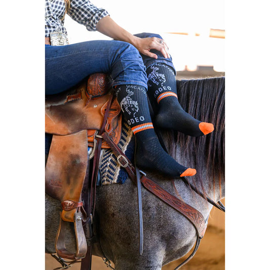 Cactus Alley Correctional Vaca Performance Boot Socks