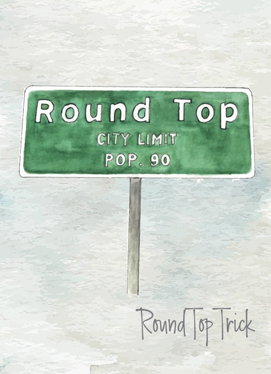 Round Top Trick Playing Cards
