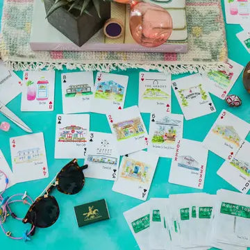 Round Top Trick Playing Cards
