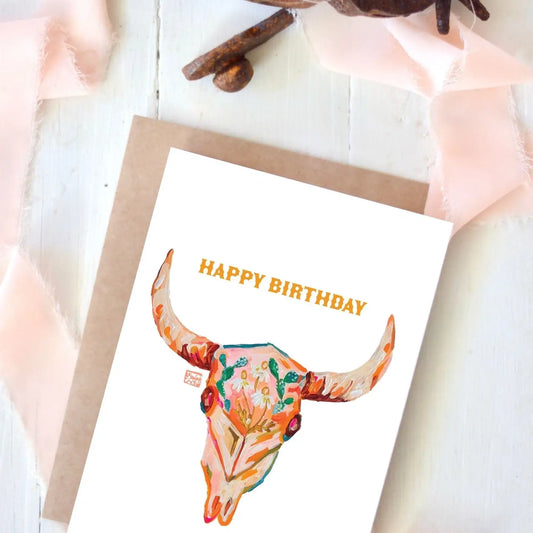 Buffalo Birthday Card