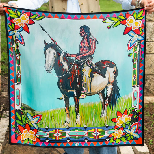 The Wait Silk Scarf by Fringe Scarves