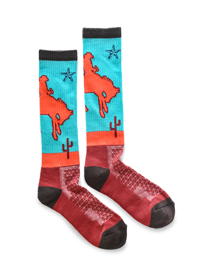 Sunset Rodeo Performance Boot Socks