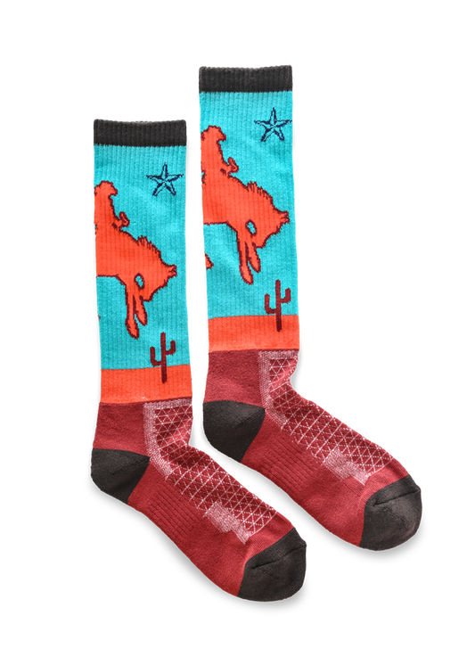 Sunset Rodeo Performance Boot Socks