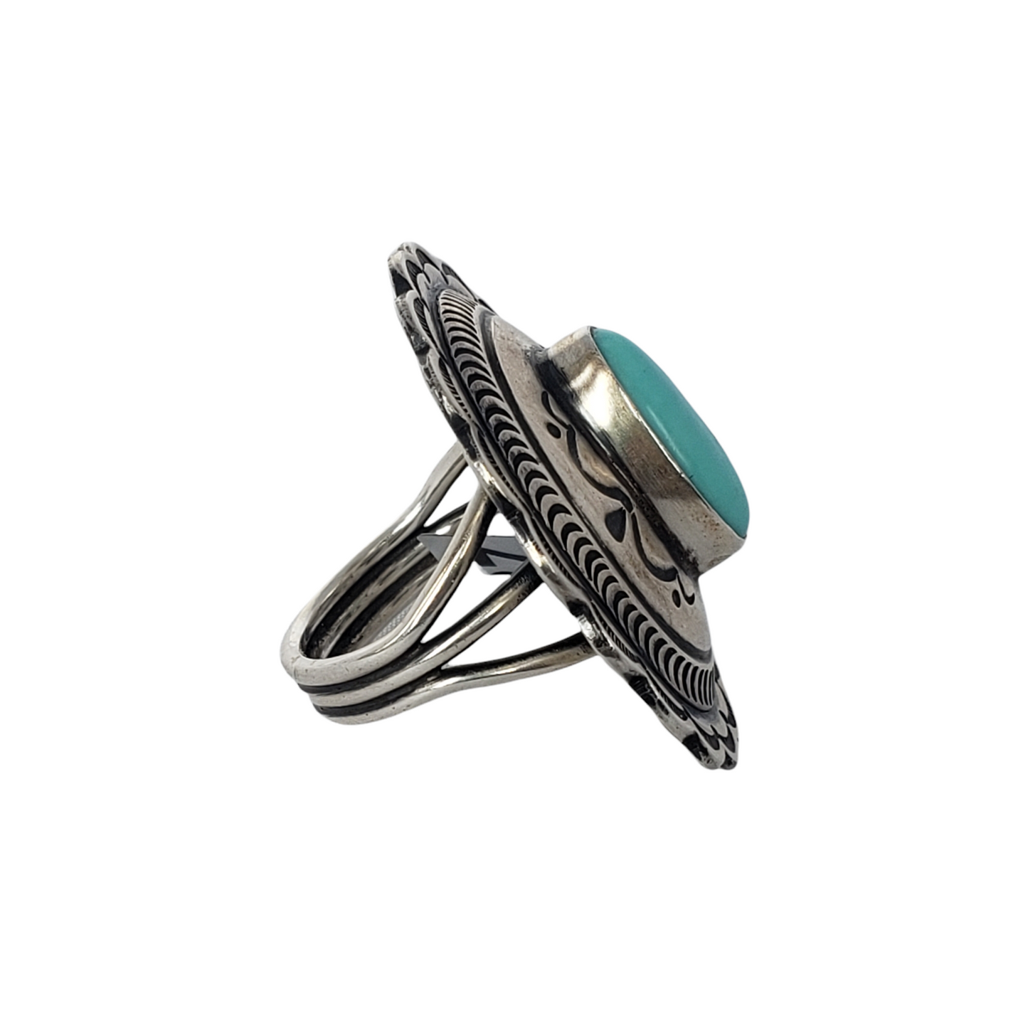 Campitos Turquoise Concho Ring